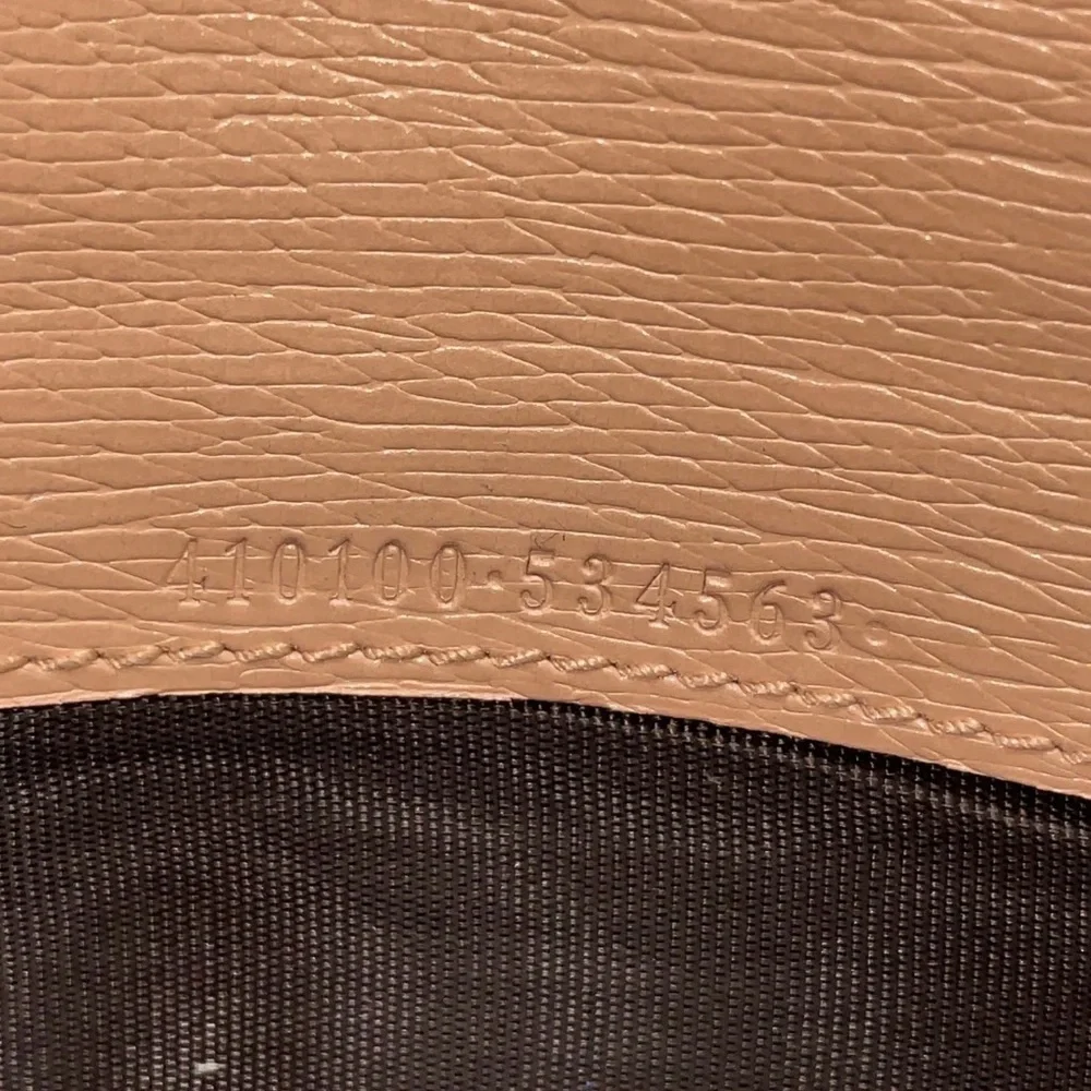 Auth Gucci Flora Leather Beige X Multicolor Long Wallet W/Box